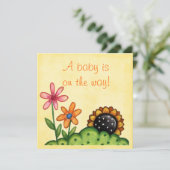 Duscheneinladung Einladung (Stehend Vorderseite)