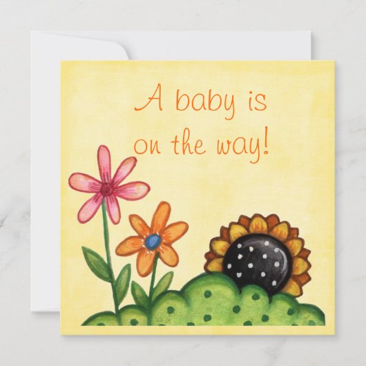 Duscheneinladung Einladung (Vorderseite)