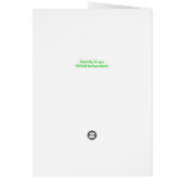 Duschenkarte - humorvoll (Hinten)