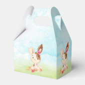 Duschfarm für Wasserfarben Girl Bunny Baby Geschenkschachtel (Rückseite)