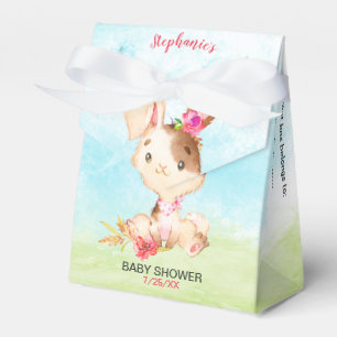 Duschfarm für Wasserfarben Girl Bunny Baby Geschenkschachtel