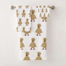 Duschhandtücher Duck Handtuch Set