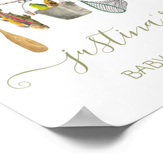 Duschkabine für Rollen Poster (Ecke)