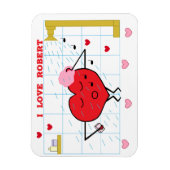 Duschkabine Liebe Magnet (Vertikal)