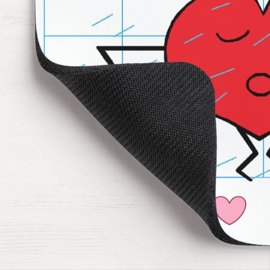 Duschkabine Liebe Mousepad (Ecke)