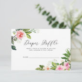 Duschkabine mit Duschbrause in Rosa Einladung (Stehend Vorderseite)