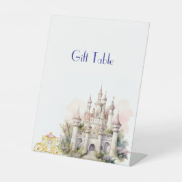 Duschkabine mit zwei Kinderwagen Sockelschild