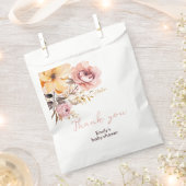 Duschkarte für Mädchen in Rosa Geschenktütchen (Ausgeschnitten)
