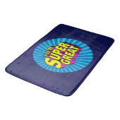 Duschnachweis Sie sind super groß Badematte (Schrägansicht)