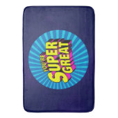 Duschnachweis Sie sind super groß Badematte (Vorderseite Vertikal)