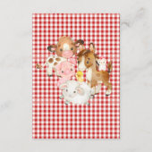 Duschschlacken für Landtiere Begleitkarte (Rückseite)