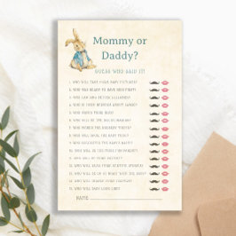 Duschspielerin Peter The Rabbit von Mama oder Dadd