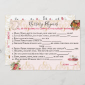 Duschspielkarte Einladung (Vorne/Hinten)