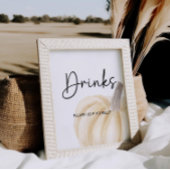 Duschtränke für Pumpkin-Babys Poster