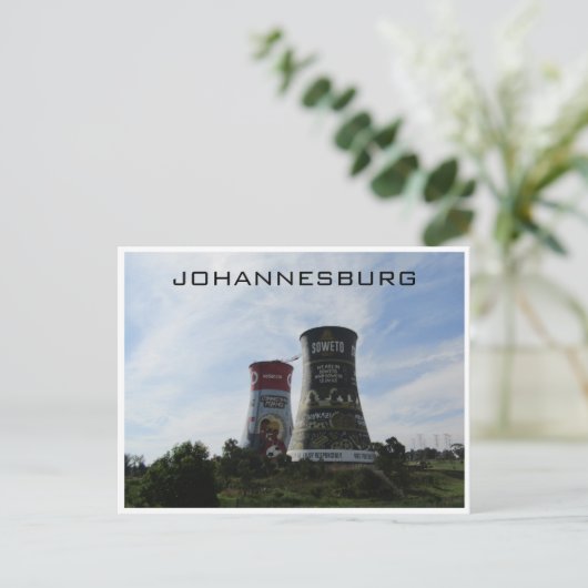 Duschtürme Postkarte (Stehend Vorderseite)