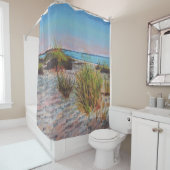 Duschvorhang an der Küste (Beispiel)