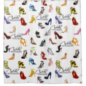 Duschvorhang Aschenputtel Schuhe Heelse Pumps (Vorderseite)