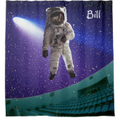 Duschvorhang Astronaut (Vorderseite)