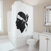 Duschvorhang auf Korsika (Beispiel)