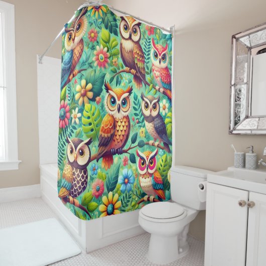 Duschvorhang aus Eulendusche (Beispiel)