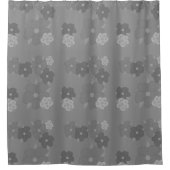 Duschvorhang aus gemischtem Grays (Vorderseite)