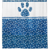 Duschvorhang aus Glitzer (Vorderseite)