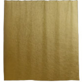 Duschvorhang aus Gold-Leder (Vorderseite)