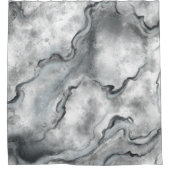 Duschvorhang aus grauem Marmor (Vorderseite)