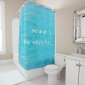 Duschvorhang aus Karibik (Beispiel)