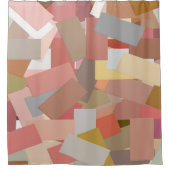 Duschvorhang aus Korallenblöcken (Vorderseite)