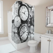 Duschvorhang aus Mechanik (Beispiel)