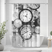 Duschvorhang aus Mechanik