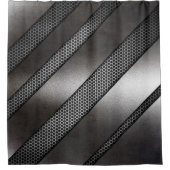 Duschvorhang aus Metall (Vorderseite)