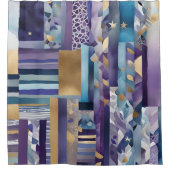 Duschvorhang aus Patchwork (Vorderseite)