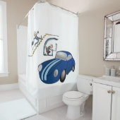 Duschvorhang Auto Verkäufer (Beispiel)