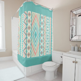 Duschvorhang/Aztec-Tribal-Muster Duschvorhang