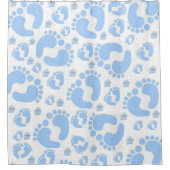 Duschvorhang Baby Feet Boys Elephant (Vorderseite)