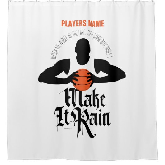 Duschvorhang (Basketball) (Vorderseite)