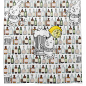 Duschvorhang Beer Lemons (Vorderseite)