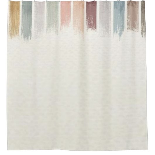 Duschvorhang Beige (Vorderseite)