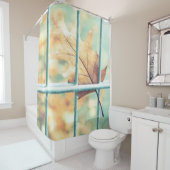 Duschvorhang Blätter Grün (Beispiel)
