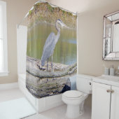 Duschvorhang Blue Heron (Beispiel)
