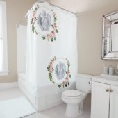 Duschvorhang Blumengel (Beispiel)