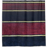 Duschvorhang Burgundy Gold (Vorderseite)