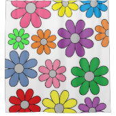 Duschvorhang - Crazy Daisies! (Vorderseite)