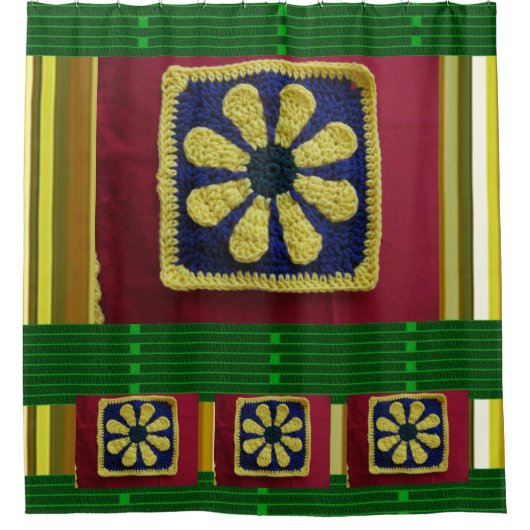 Duschvorhang Crochet (Vorderseite)