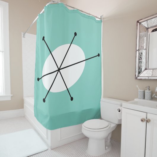 Duschvorhang Dazzle Blue (Beispiel)