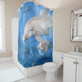 Duschvorhang, Delphine Duschvorhang (Beispiel)