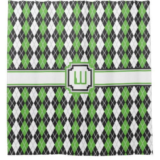 Duschvorhang der hinteren Raute (Vorderseite)