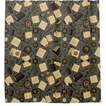 Duschvorhang der Vintagen Akademie